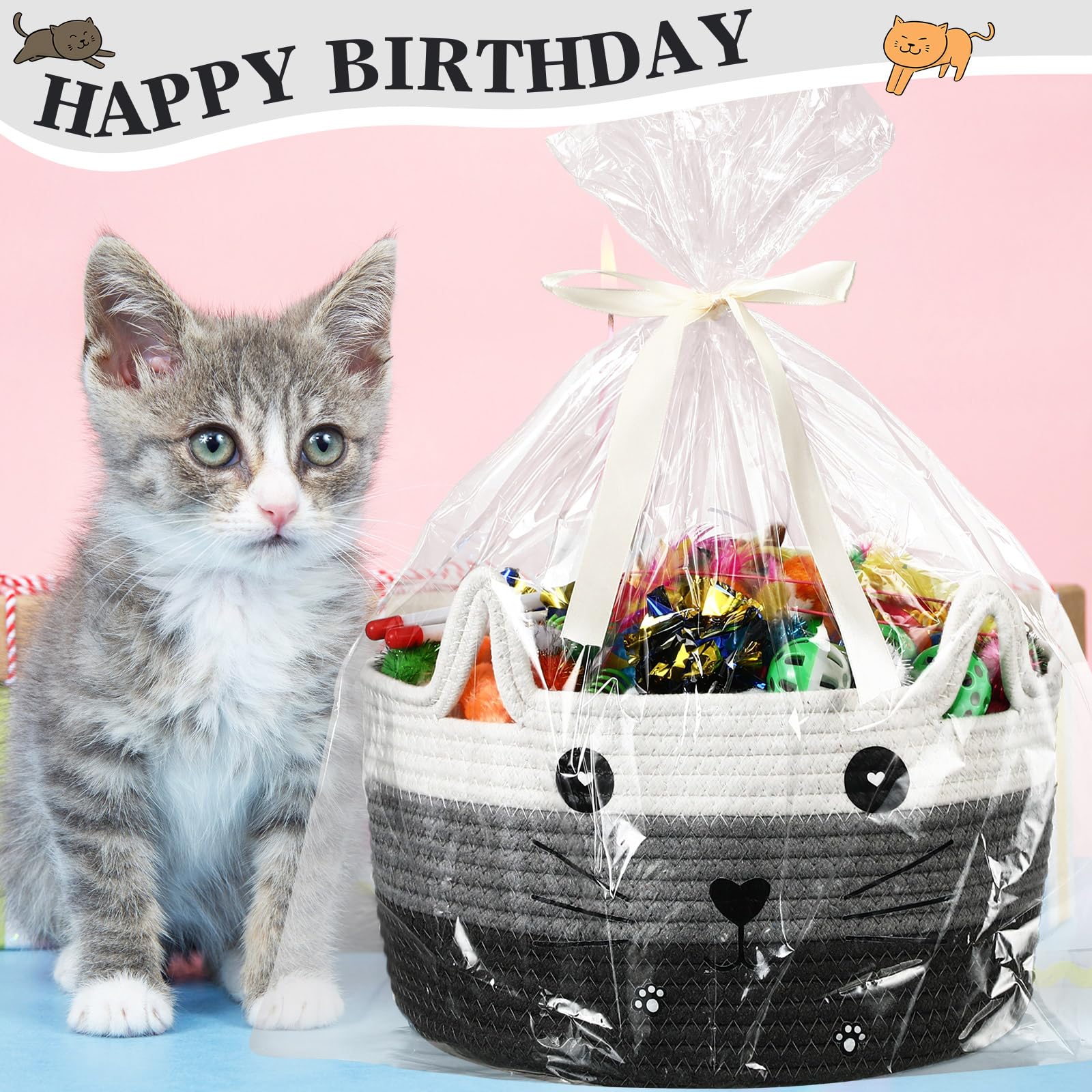 Zopeal cat crinkle balls invite curiosity and quick paw swats.