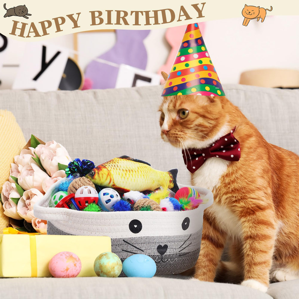 Zopeal cat spring toys for flick-and-pounce fun