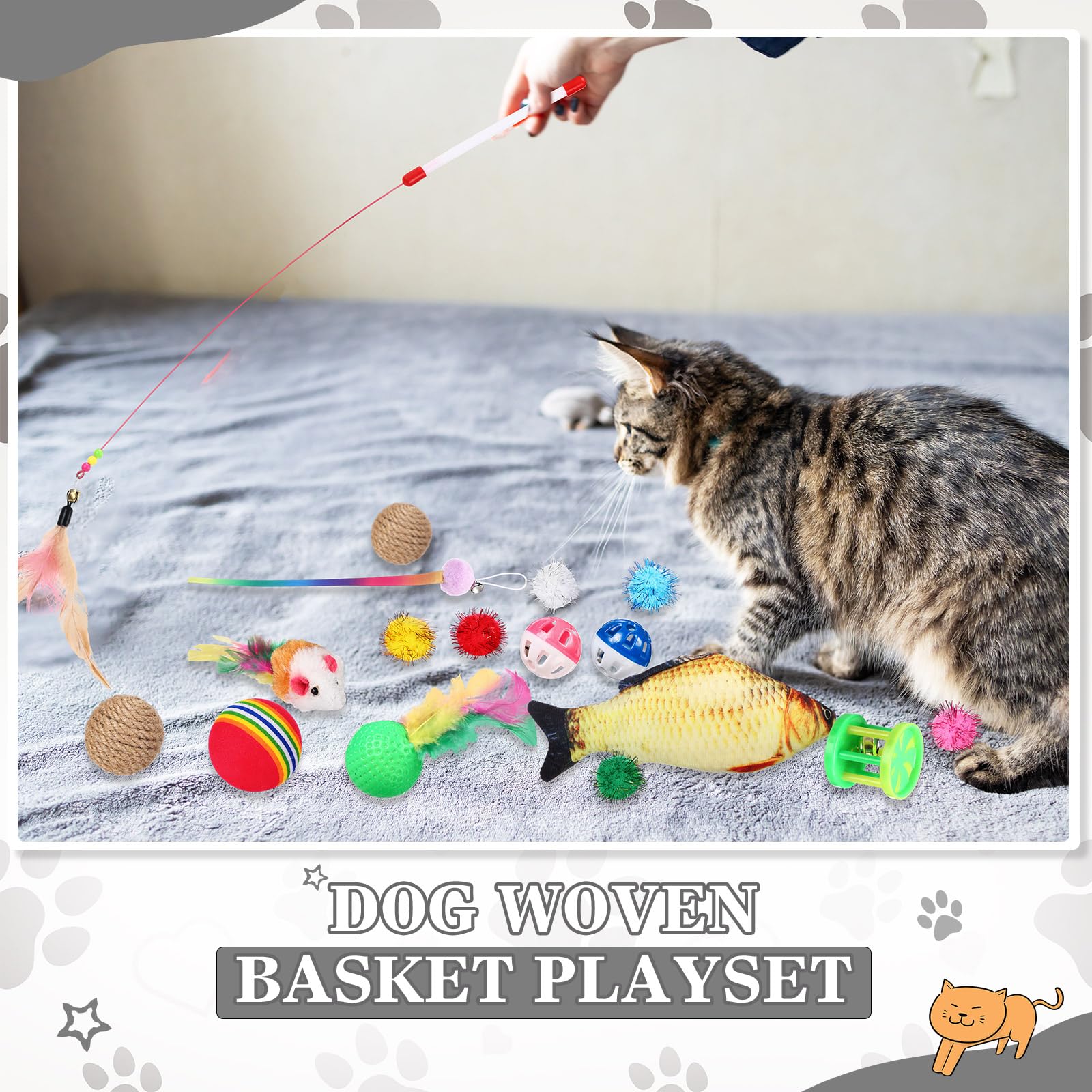Zopeal flash balls attract paws and attention during playtime.