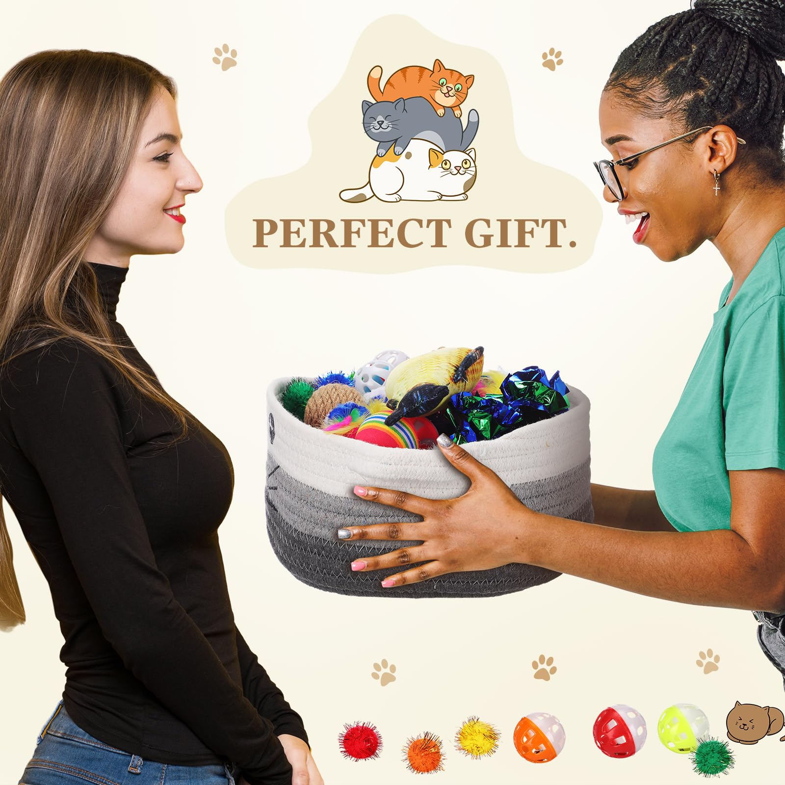 Zopeal plush mice for snags, swats, and games