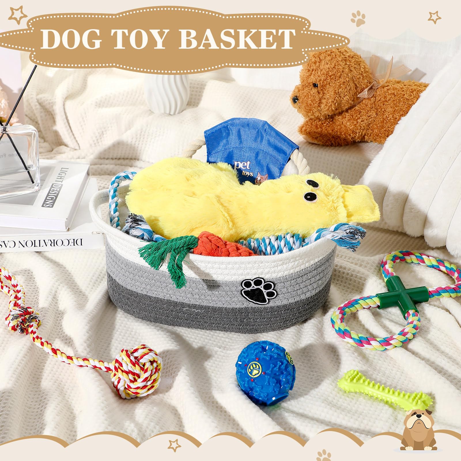 Zopeal rattling-ball-toy adds interactive sound for engaging sniff-and-play sessions.