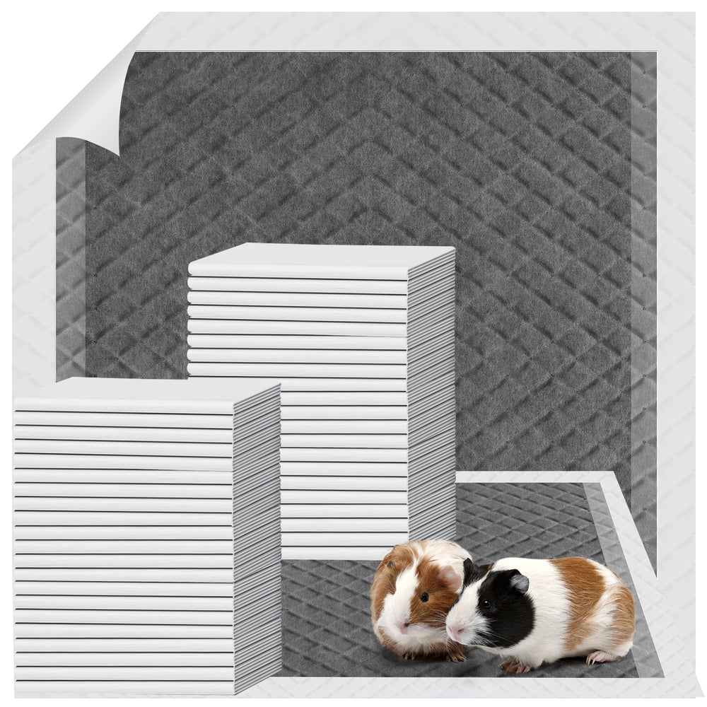 Zoramey guinea pig cage liner shows charcoal odor-control for fresher air