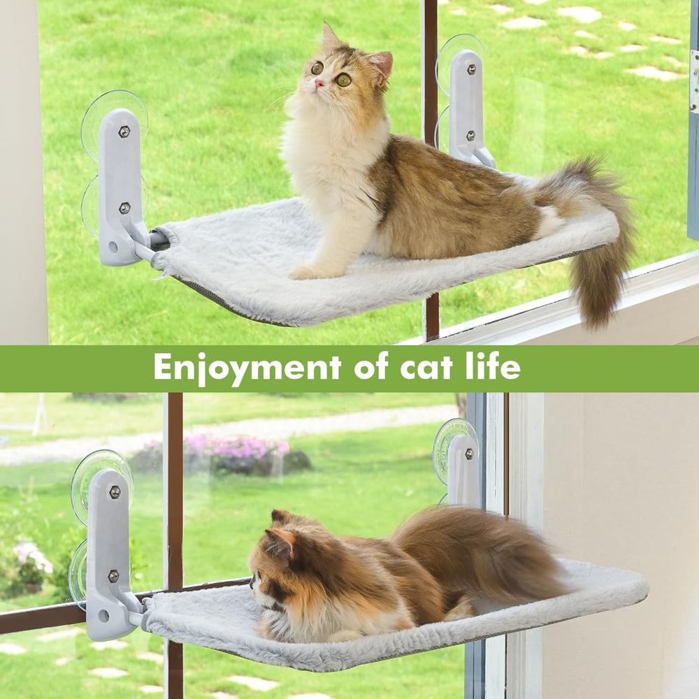 Zoratoo cat window perch accessories replacement keeps setup intact and easy maintenance