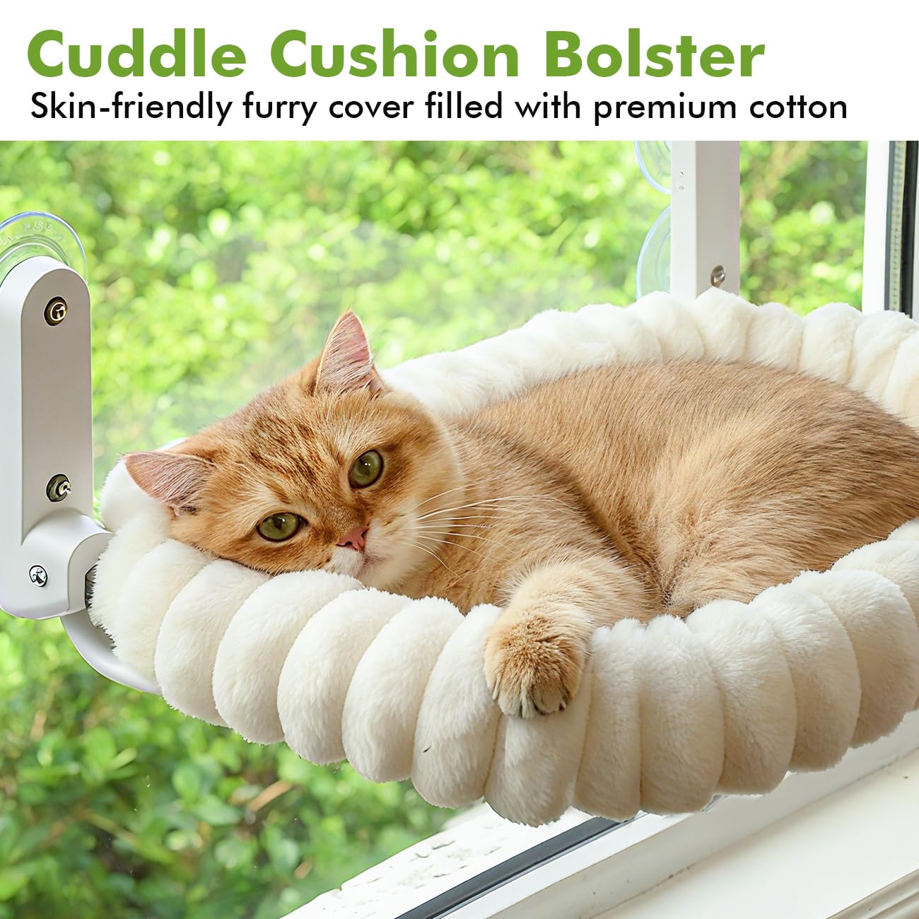 Zoratoo cat window perch replacement suction cups included