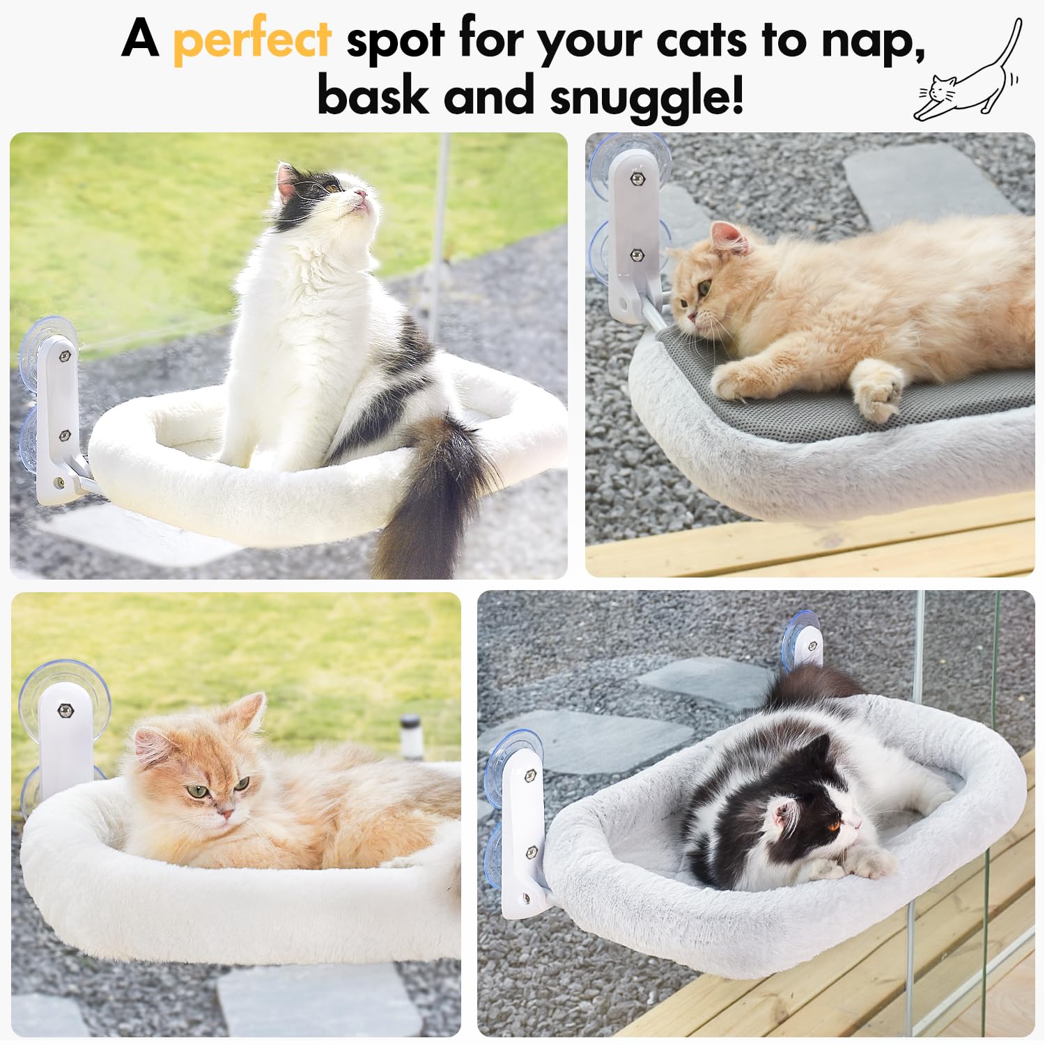 Zoratoo cat window perch assembly guide simplifies setup