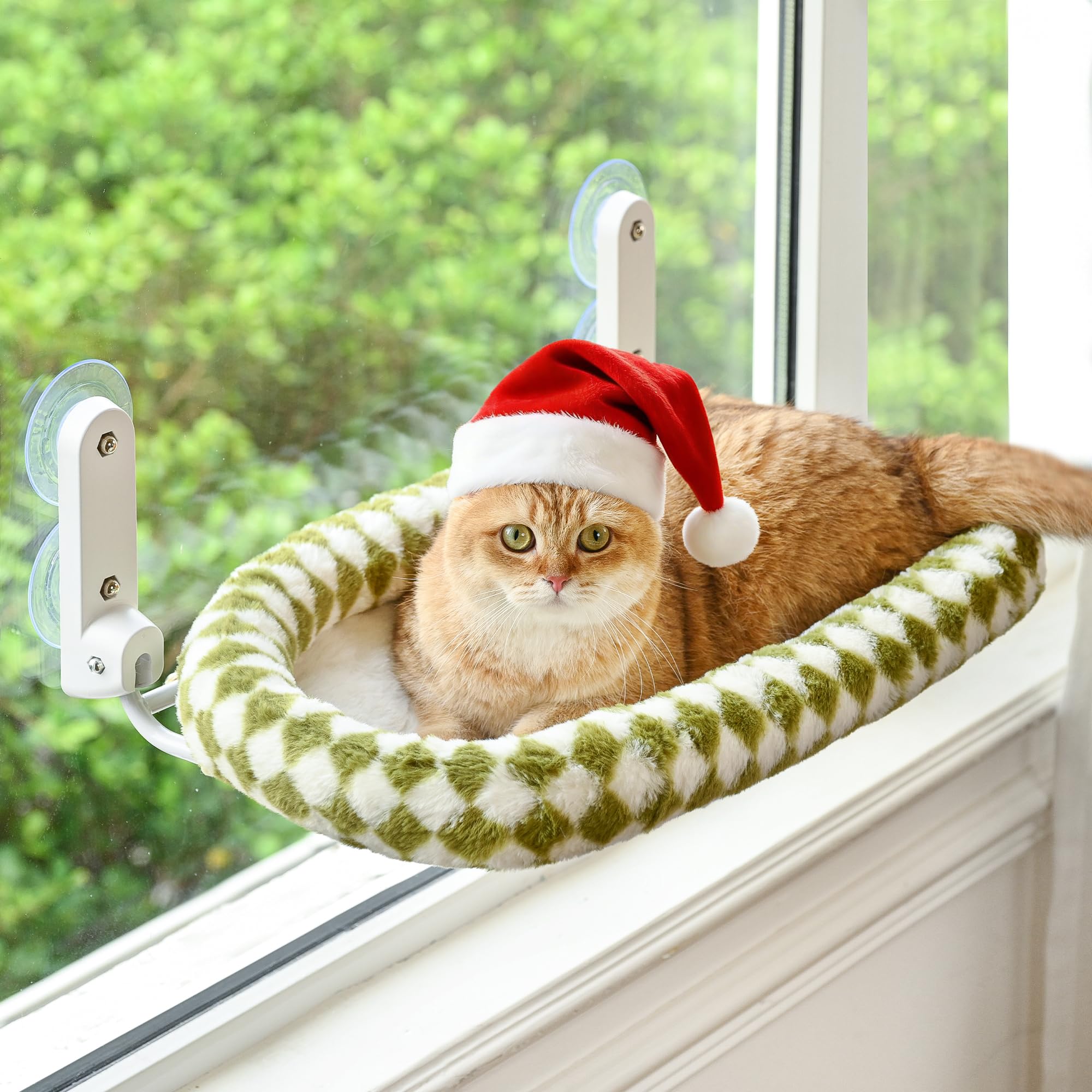 Zoratoo Cat Window Perch folded design shows space-saving layout for small rooms