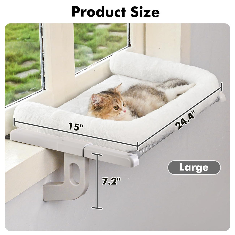 Zoratoo cat private space for watching outdoors while relaxing.