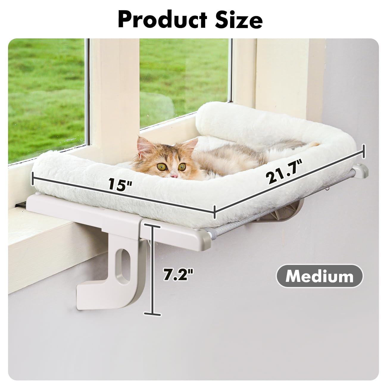 Zoratoo window-view sunbathing spot lets cats watch outside.