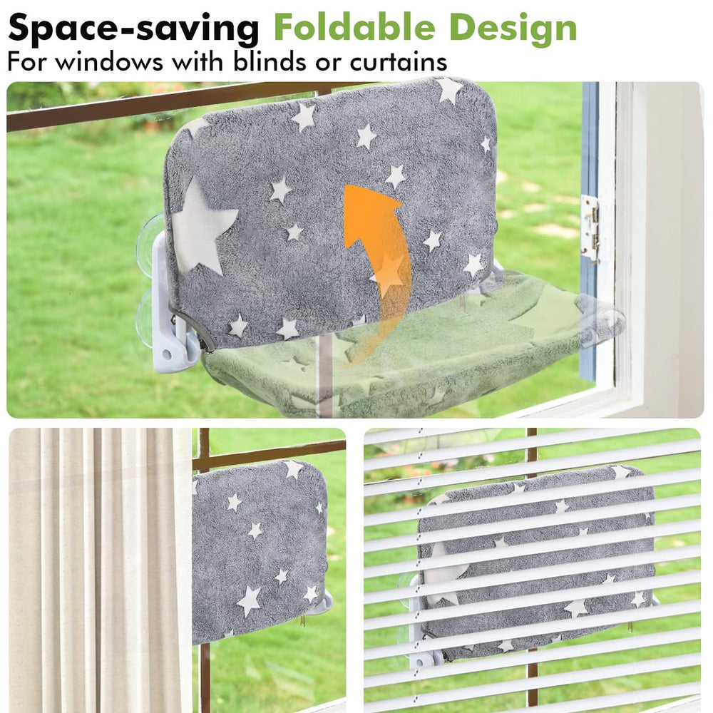 Zoratoo diseño plegable facilita instalación en ventana