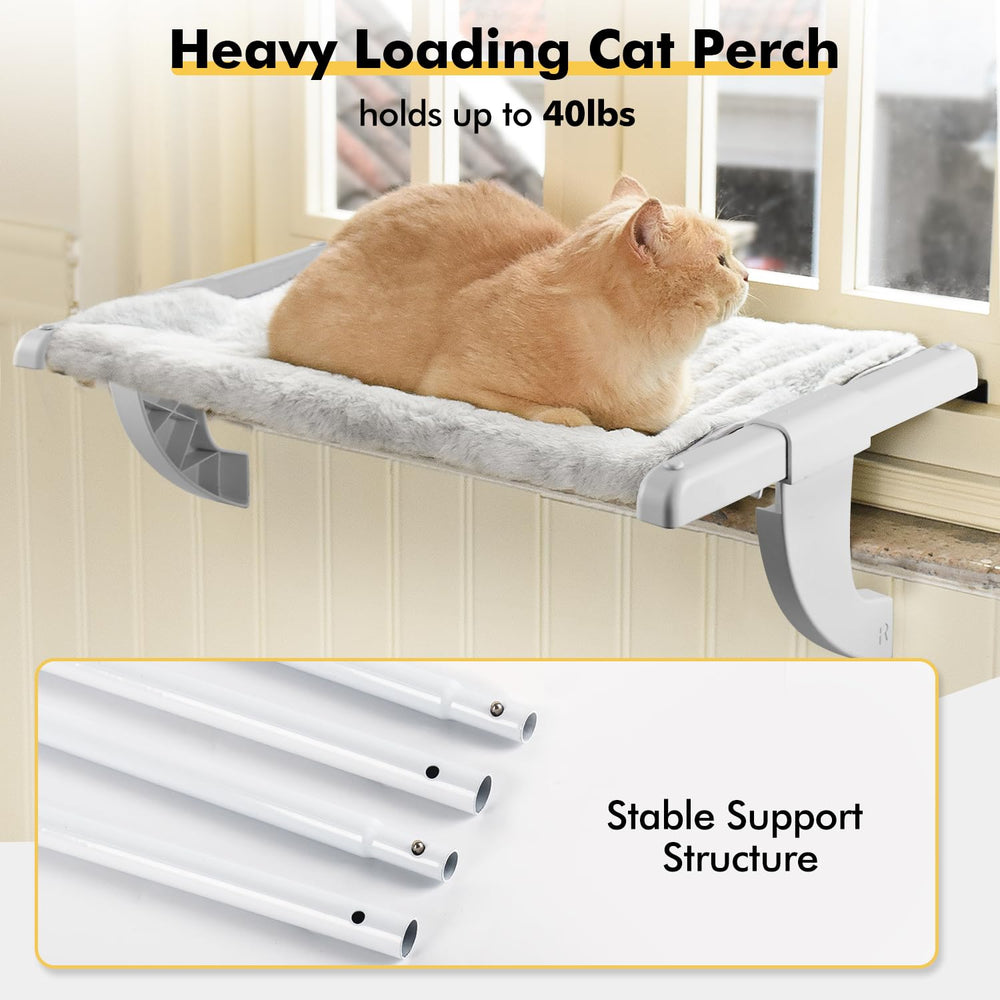 Zoratoo sturdy frame supports up to 40 lbs for various cats.