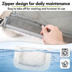 Zoratoo windowsill perch showing easy tool-free clamp assembly for secure placement.
