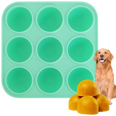 Zorazio 9Cavities silicone dog treat mold for Woof Pupsicle