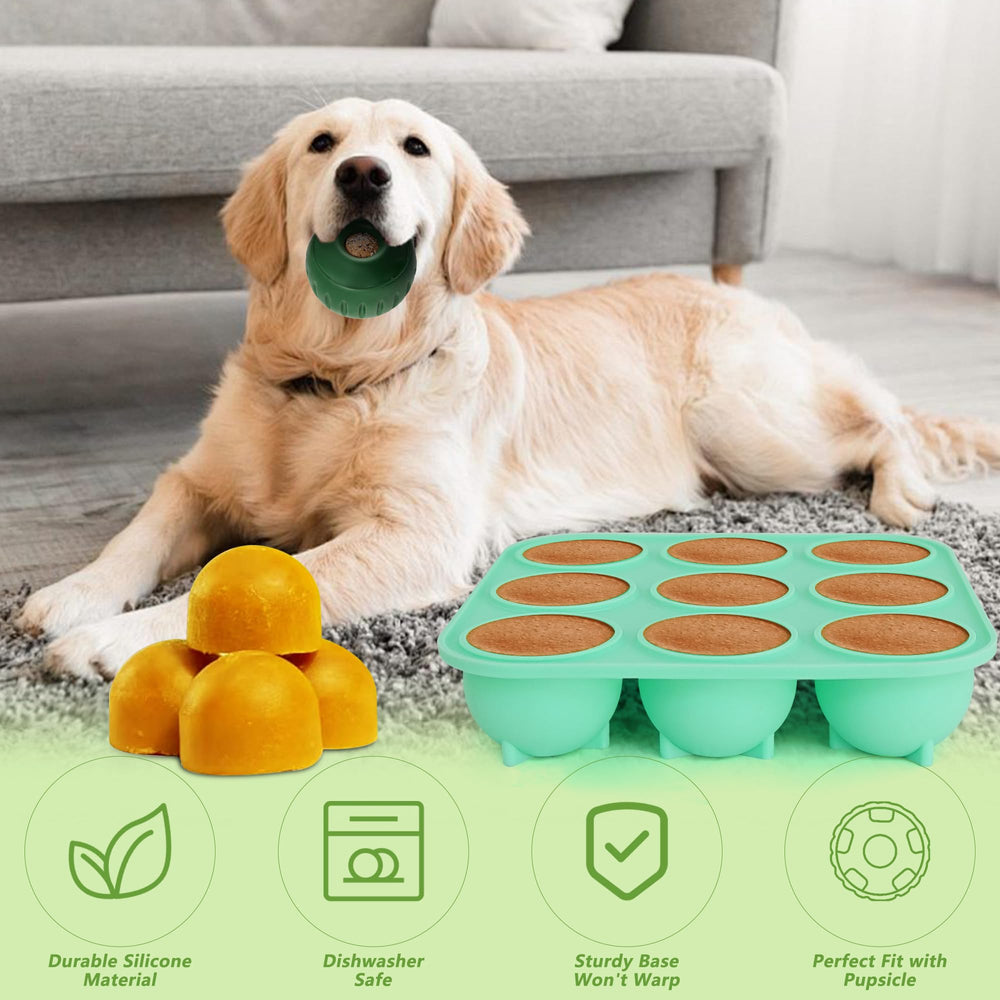 Zorazio frozen catnip balls ready inside a pup's toy