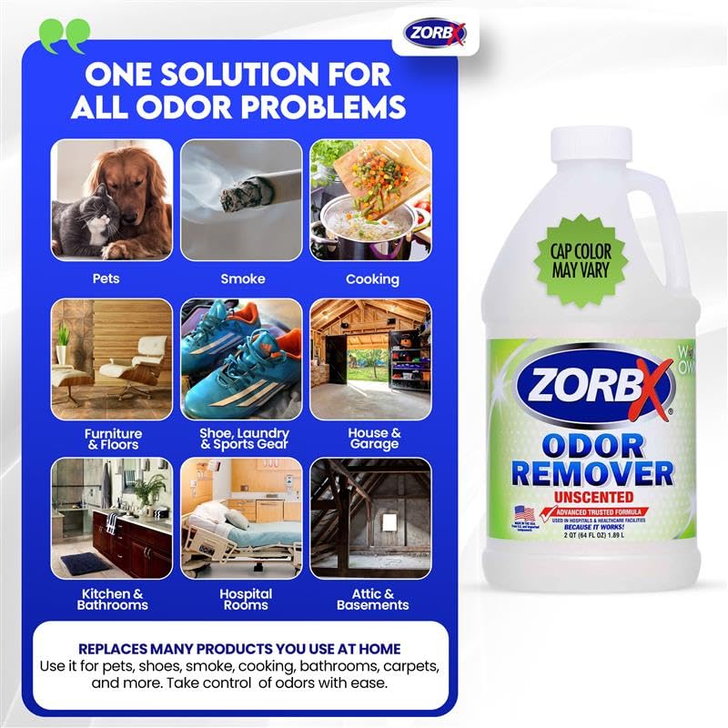 ZORBX ideal for carpets and floors to refresh rooms