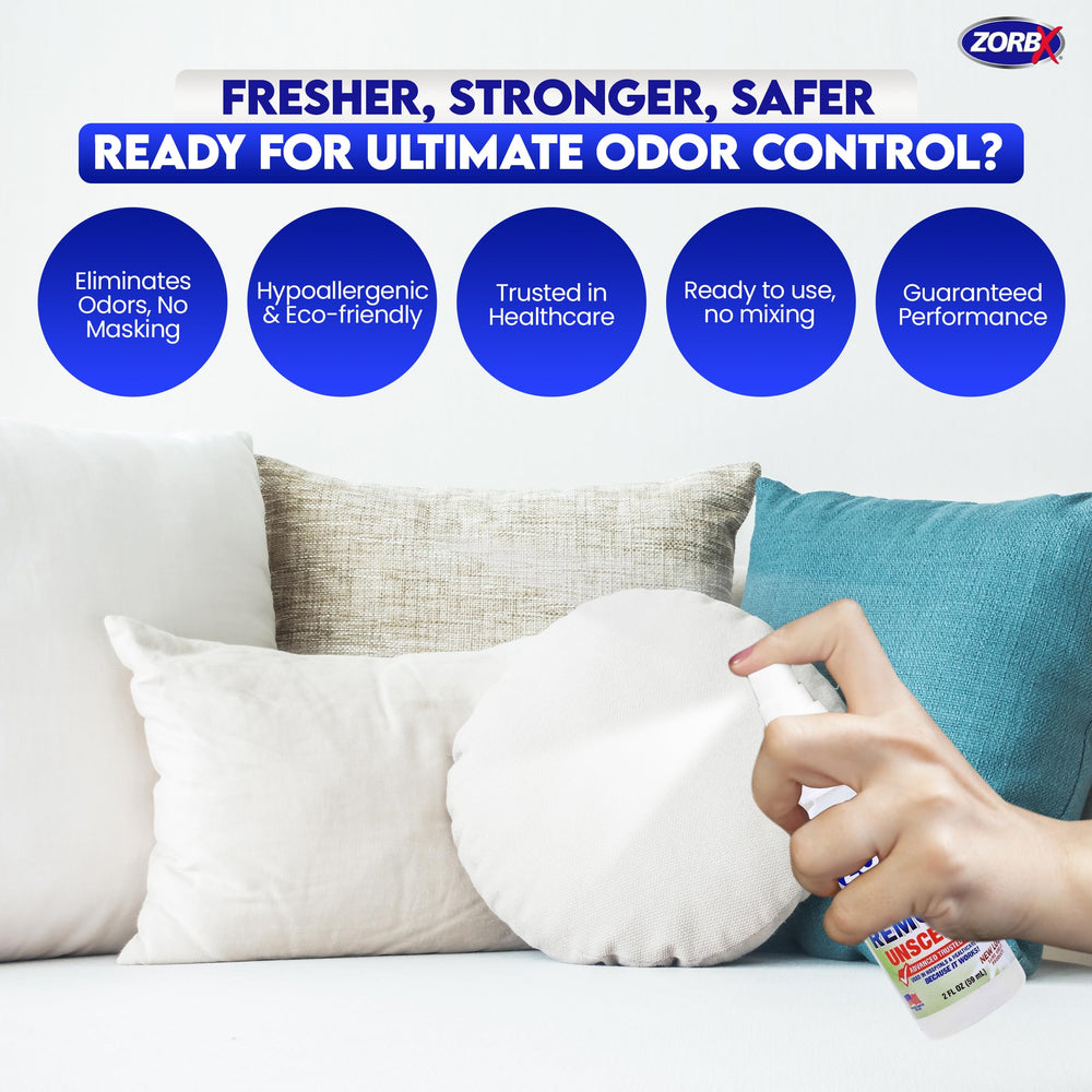 ZORBX mini odor remover for travel kits