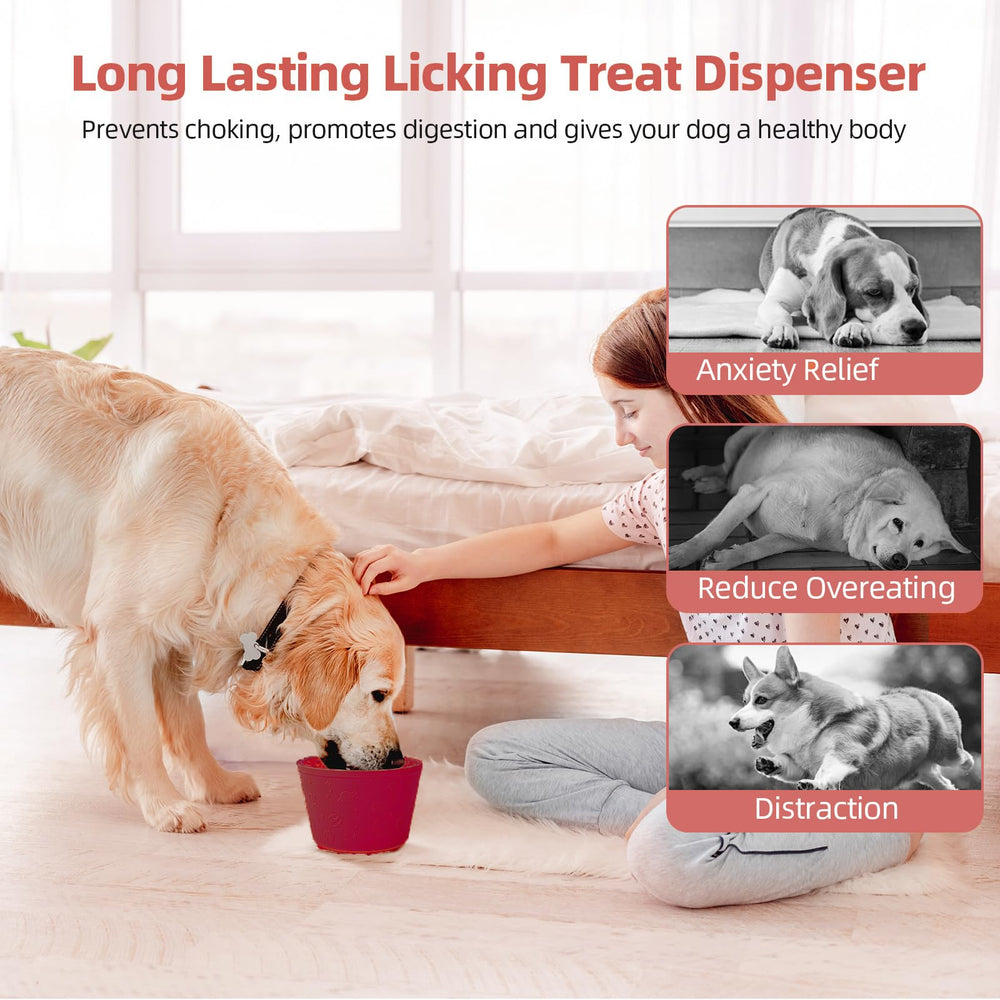 ZOURYNUA non-slip suction cup base keeps bowl steady during eager eating