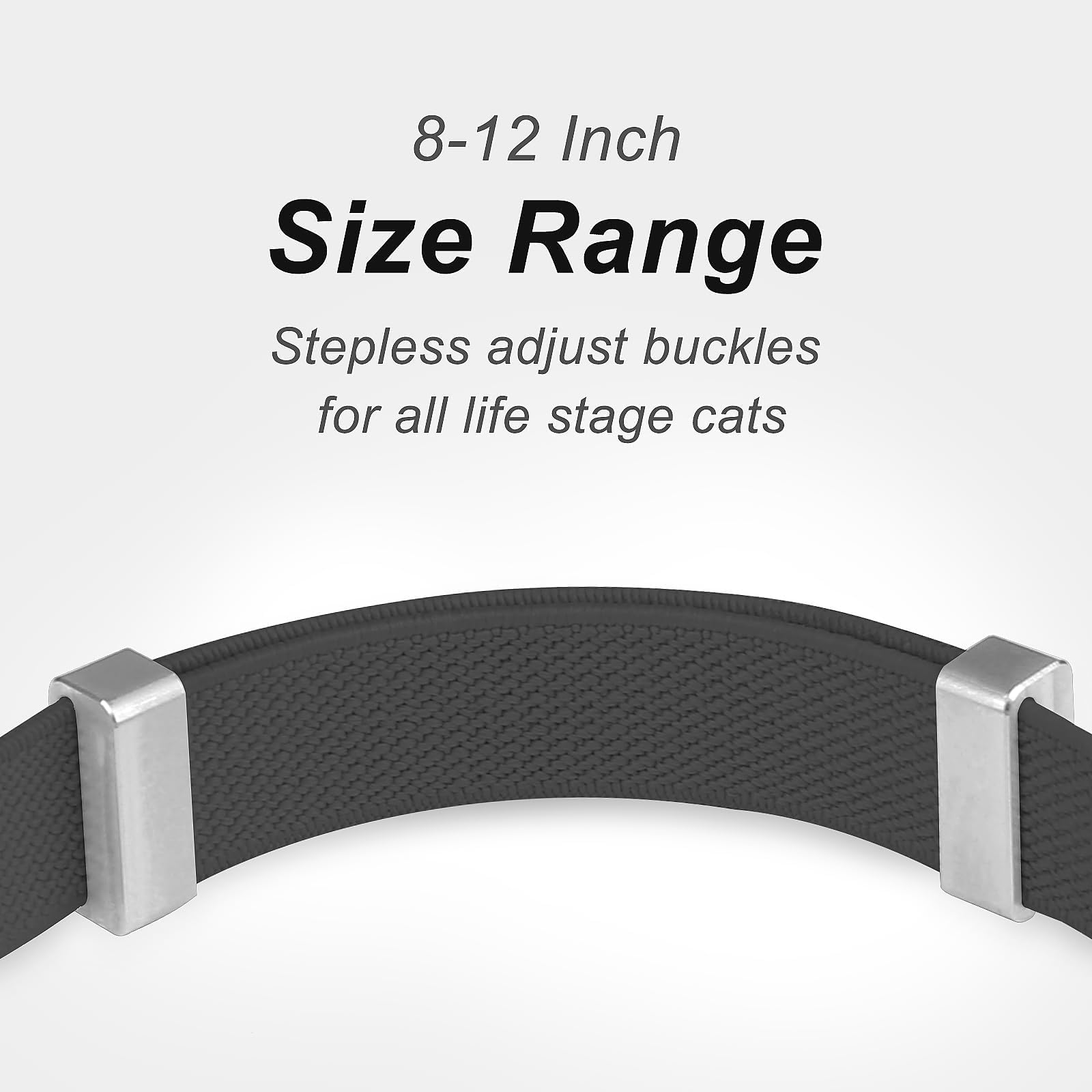 ZOWPET AirTag Cat Collar uses premium materials for gentle skin contact.
