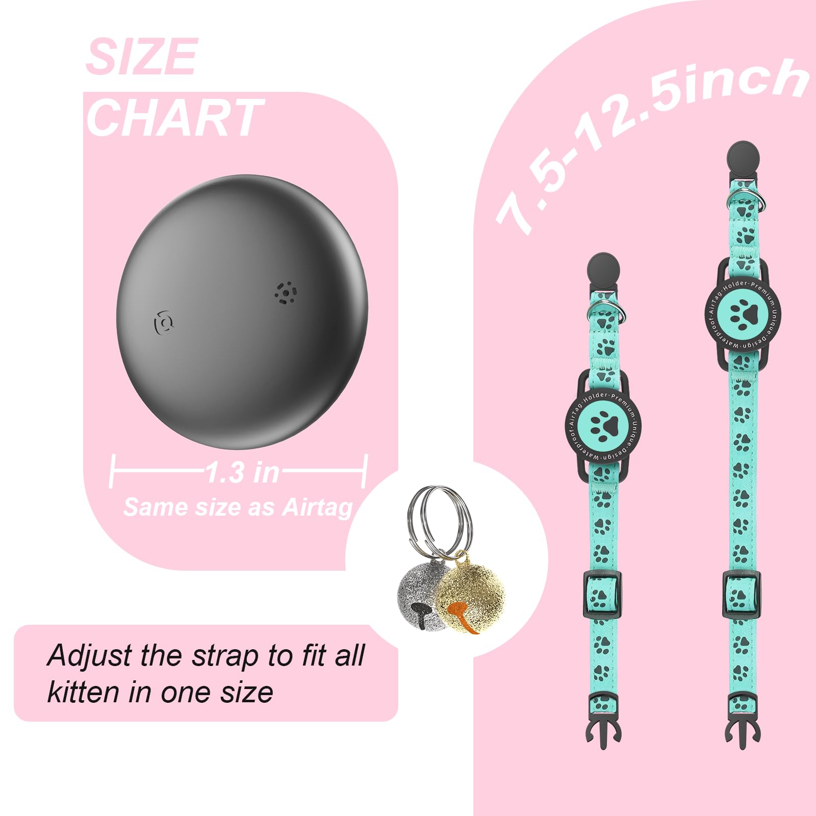 ZOWPET breakaway safety buckle for safe outdoor play.