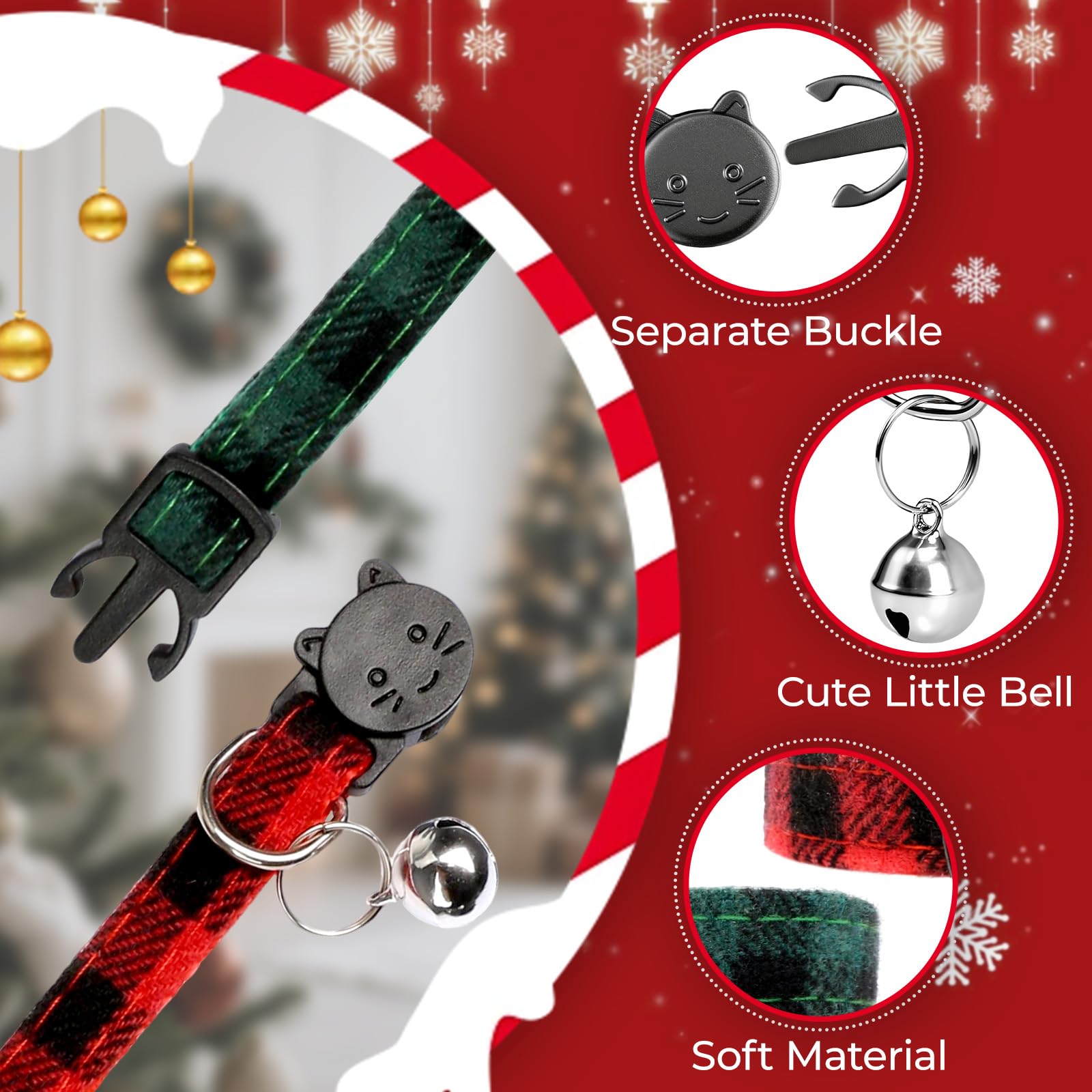 ZOWPET breakaway mechanism close-up illustrating safety release for pets.