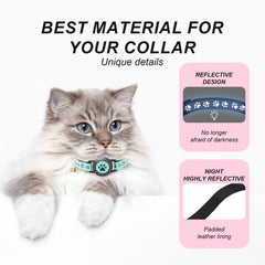 ZOWPET elastic Airtag case on collar preventing loss during adventures.