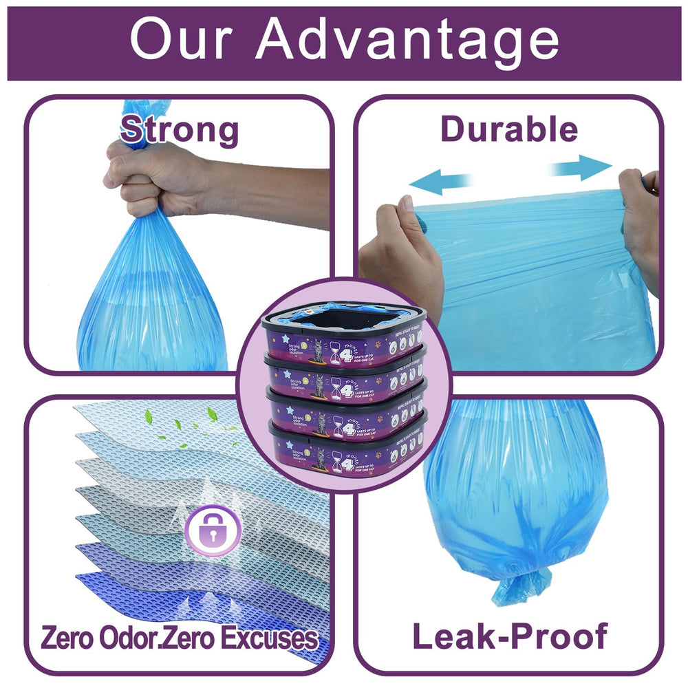 ZOZEEA double reinforced seams in use for durable disposal