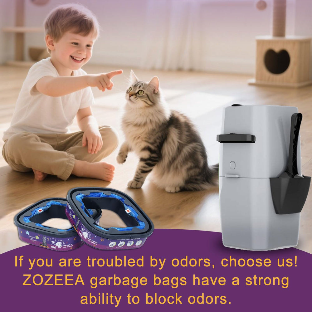 ZOZEEA Genie compatible bags fit Genie Standard Plus XL+ pails