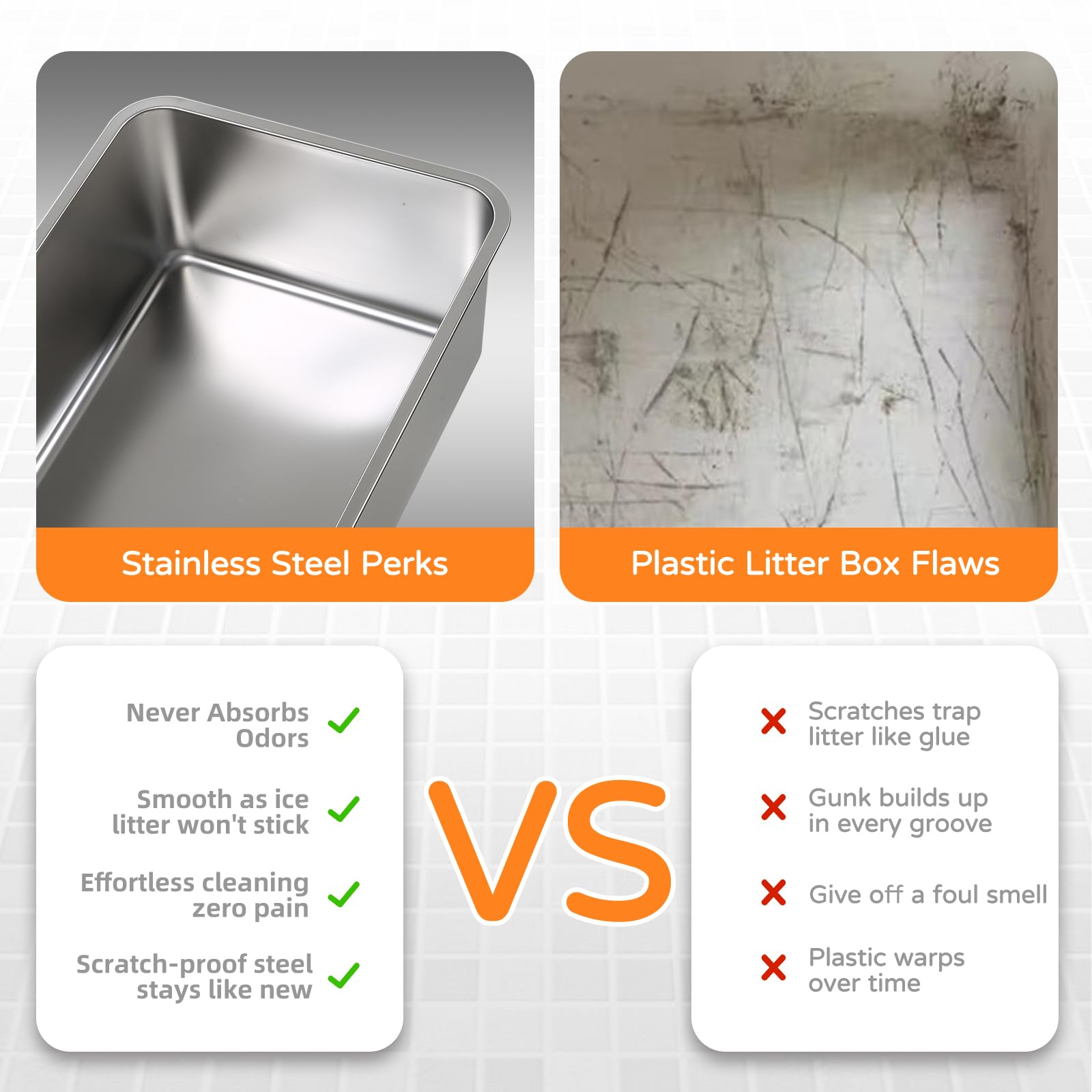 ZOZOO 3-step assembly with included scoop saves setup time.