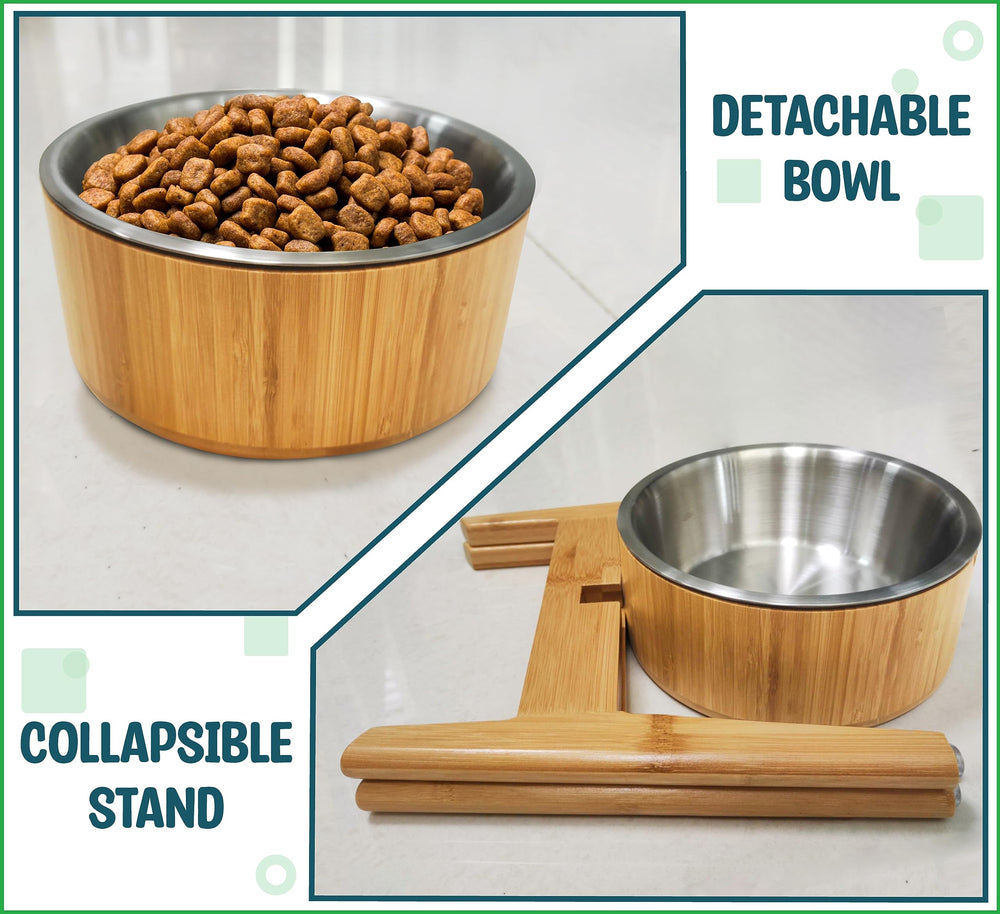 ZPirates easy-assembly-travel-dog-bowl captures simple pack-and-go meals.