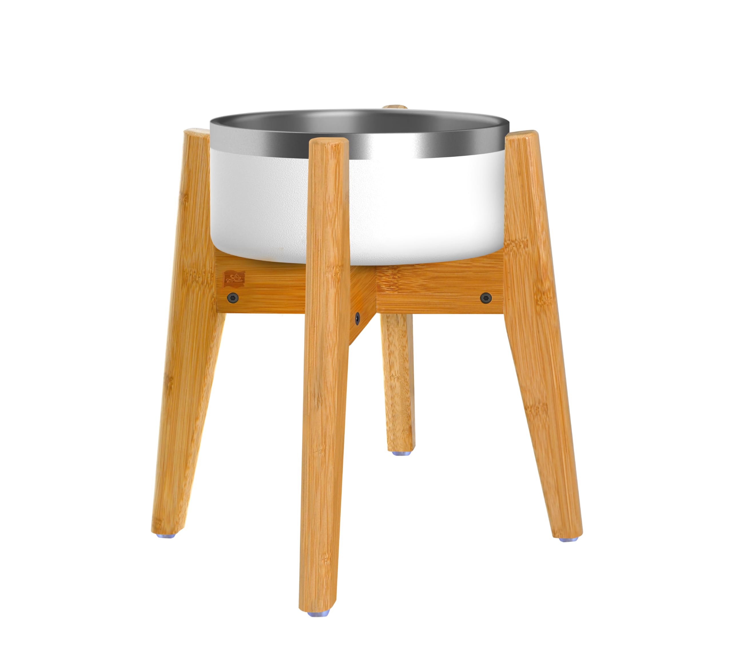 ZPirates stand compatible with ceramic stainless and plastic bowls