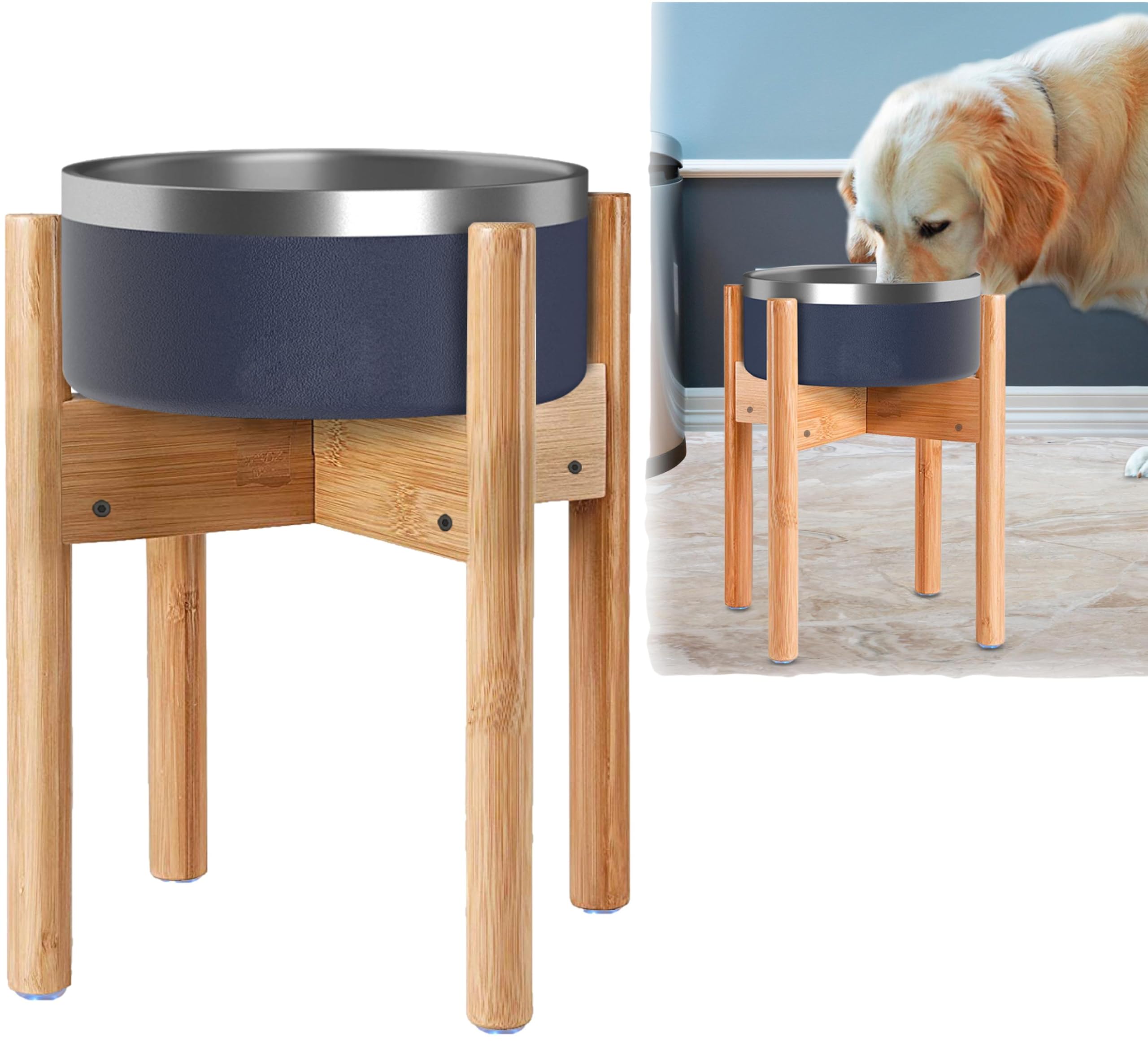 ZPirates ergonomic stand promotes healthier eating posture.