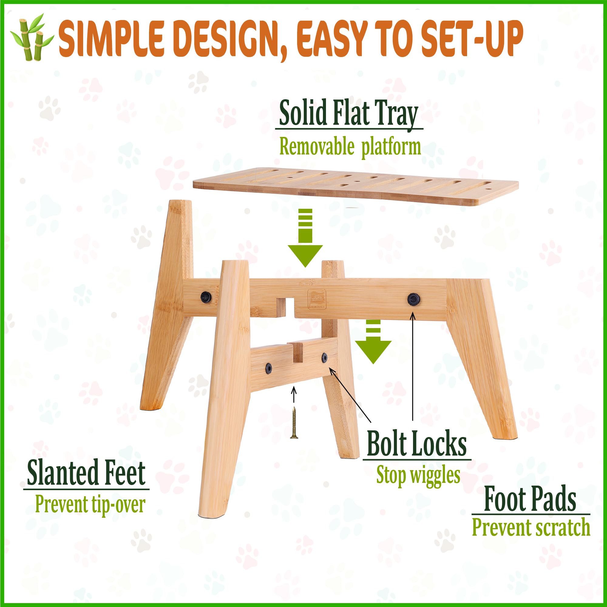 ZPirates rubber foot pads protect floors from scratches during use.