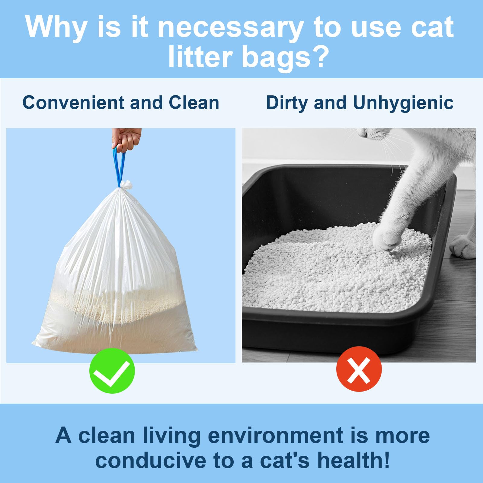 ZPSOX fresher-home design reduces odors during litter changes.