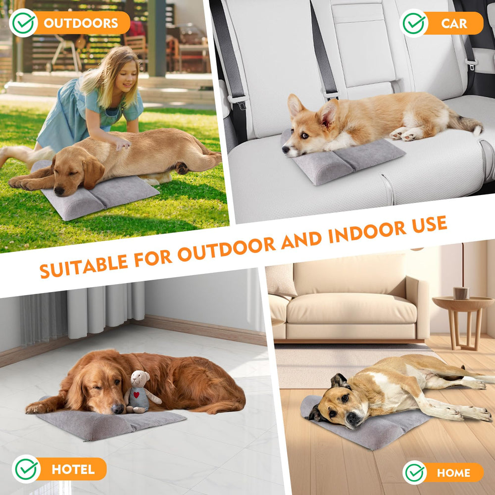 ZQJKLE travel-friendly pillow setup for car and hotel routines.