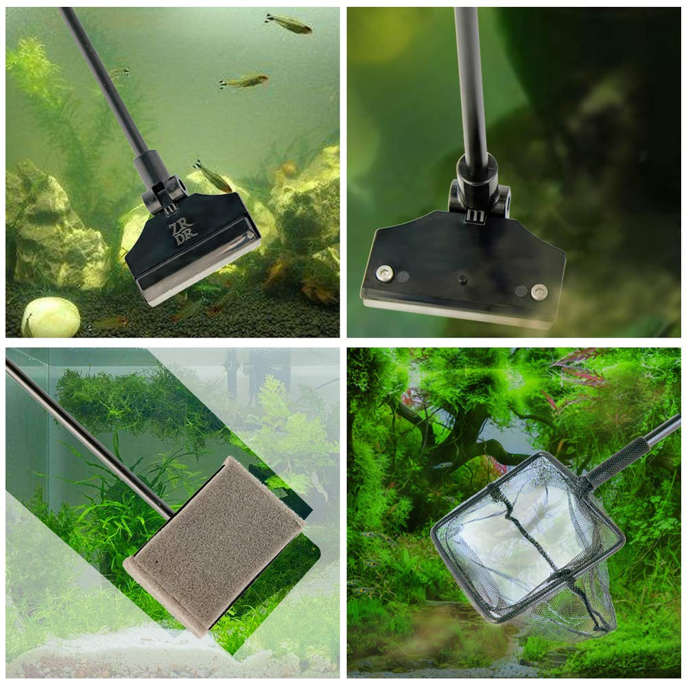 ZRDR gravel rake clears substrate without disruption