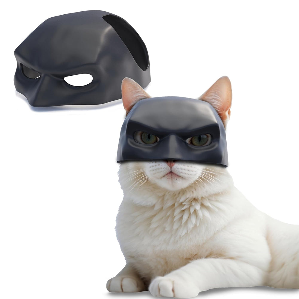 ZREVSB cat bat mask material PLA emphasizing durability and lightness.