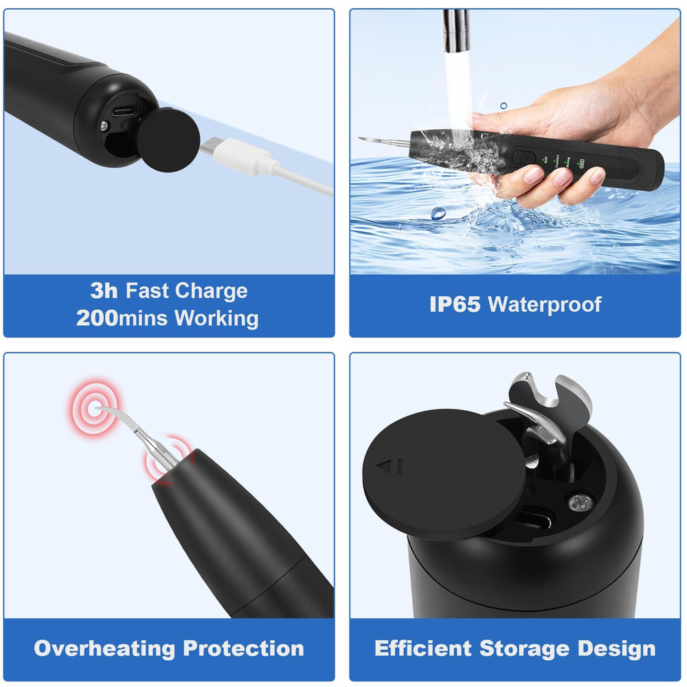 ZREVSB comprehensive kit with ultrasonic cleaner and brushes for home care