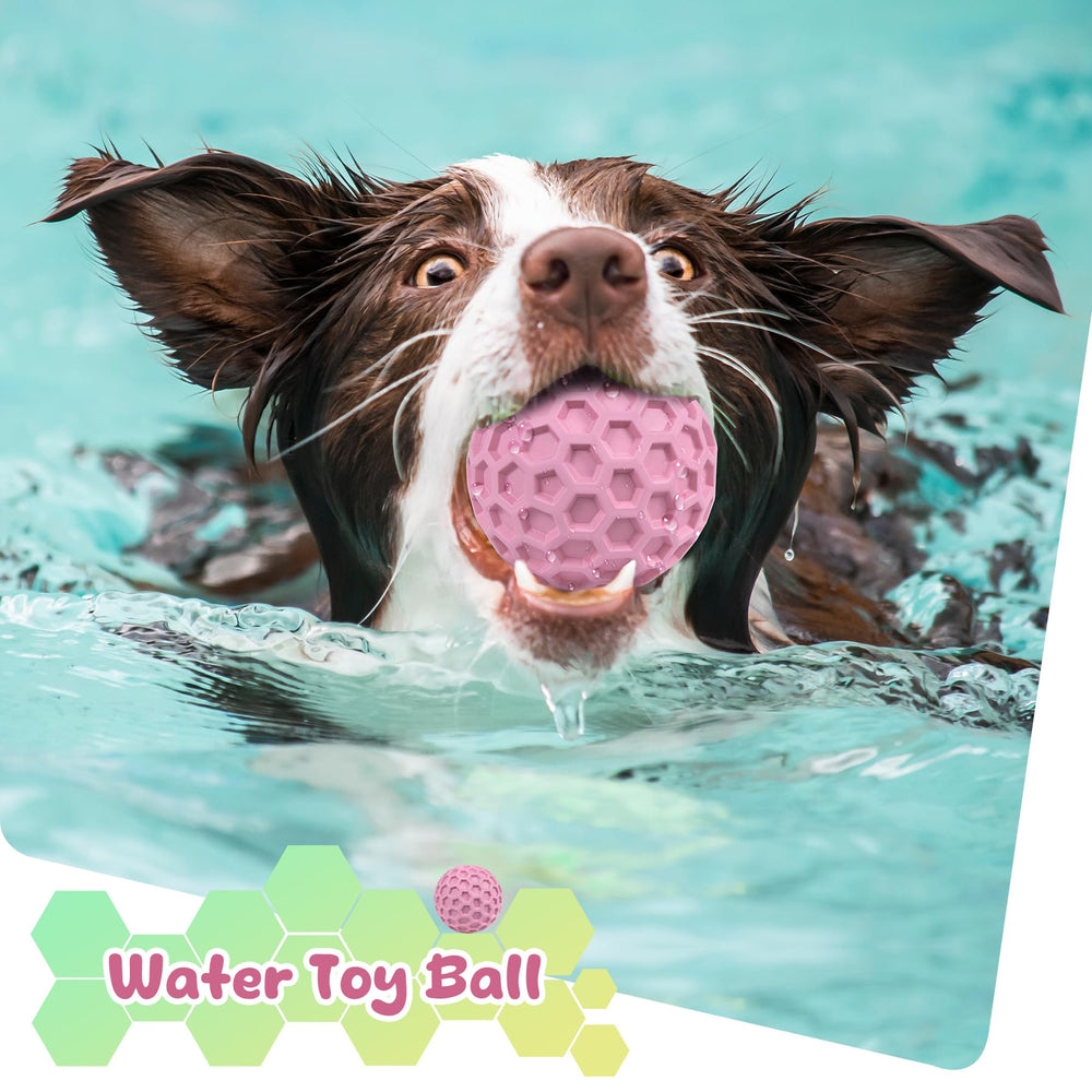 ZRIFAQESW beef-flavor dog toy attracts curious chewers during play.