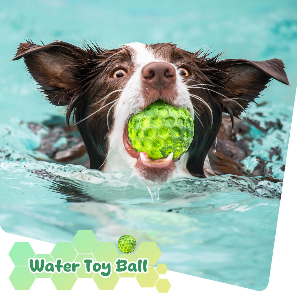 ZRIFAQESW floating-dog-ball ideal for water play and splashy fetch.