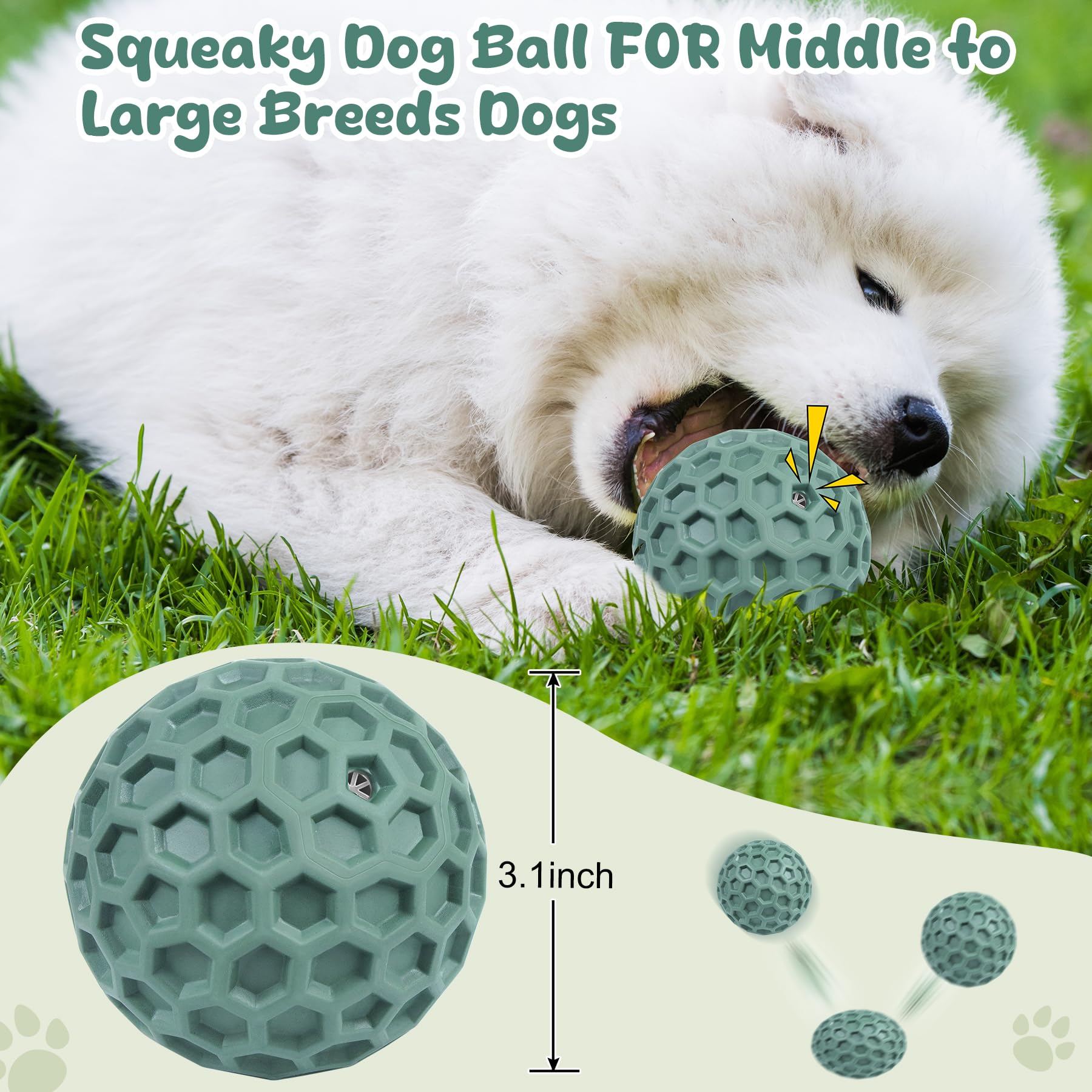 ZRIFAQESW indestructible ball demonstrates 1cm-thick walls for durability.