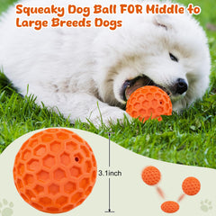 ZRIFAQESW indestructible ball 1cm thick supports long chew sessions