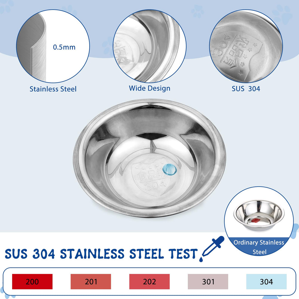 ZUFECY cat bowls outdoor use presentation illustrates versatile indoor/outdoor feeding