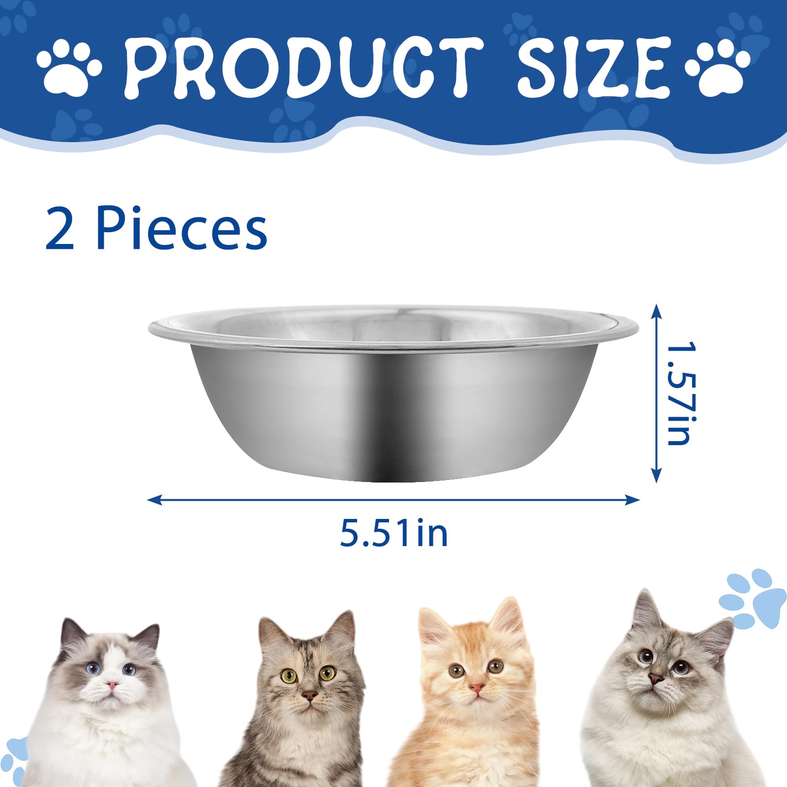 ZUFECY cat bowls whisker-friendly design image shows comfortable eating for sensitive whiskers