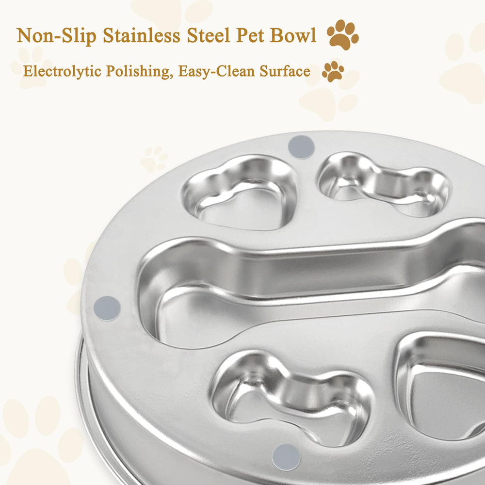 ZUFECY non-slip base keeps bowl steady during energetic meals