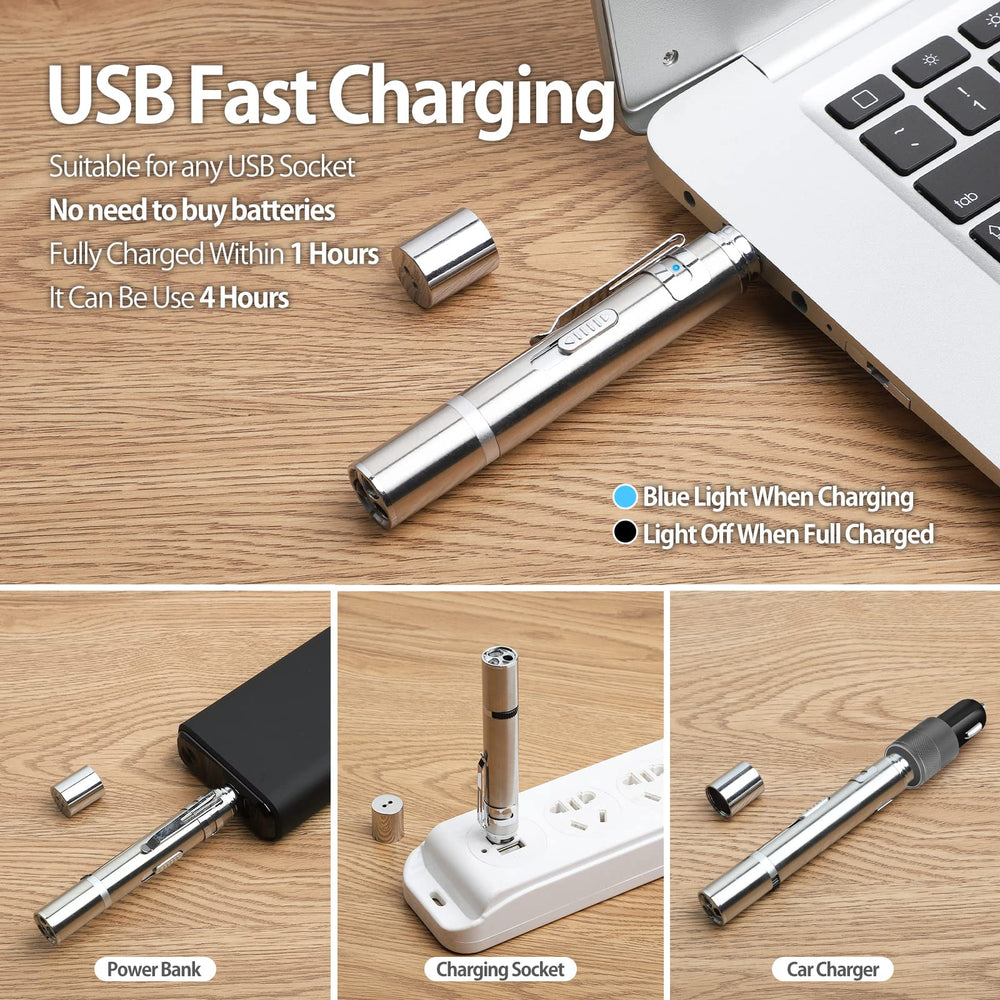 Zugesify Laser Pointer Cat Toy 3 color modes for versatile indoor-outdoor play