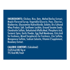 Real chicken ingredient focus highlights high-protein flavor for dogs