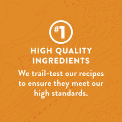 Zuke’s Hip Action peanut butter first ingredient implies protein-rich bites.