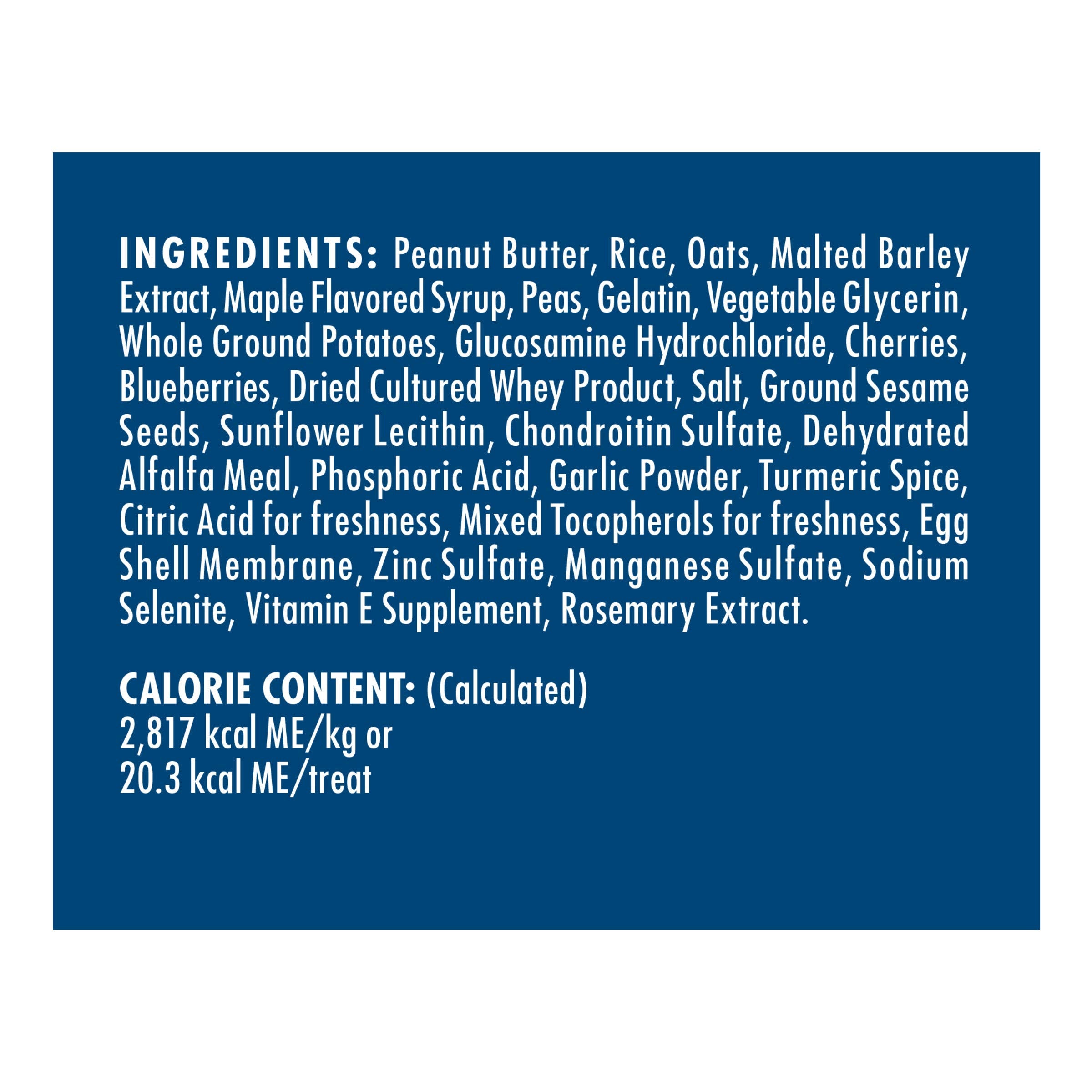 Zuke’s Hip Action soft-chewy texture invites gentle chewing.