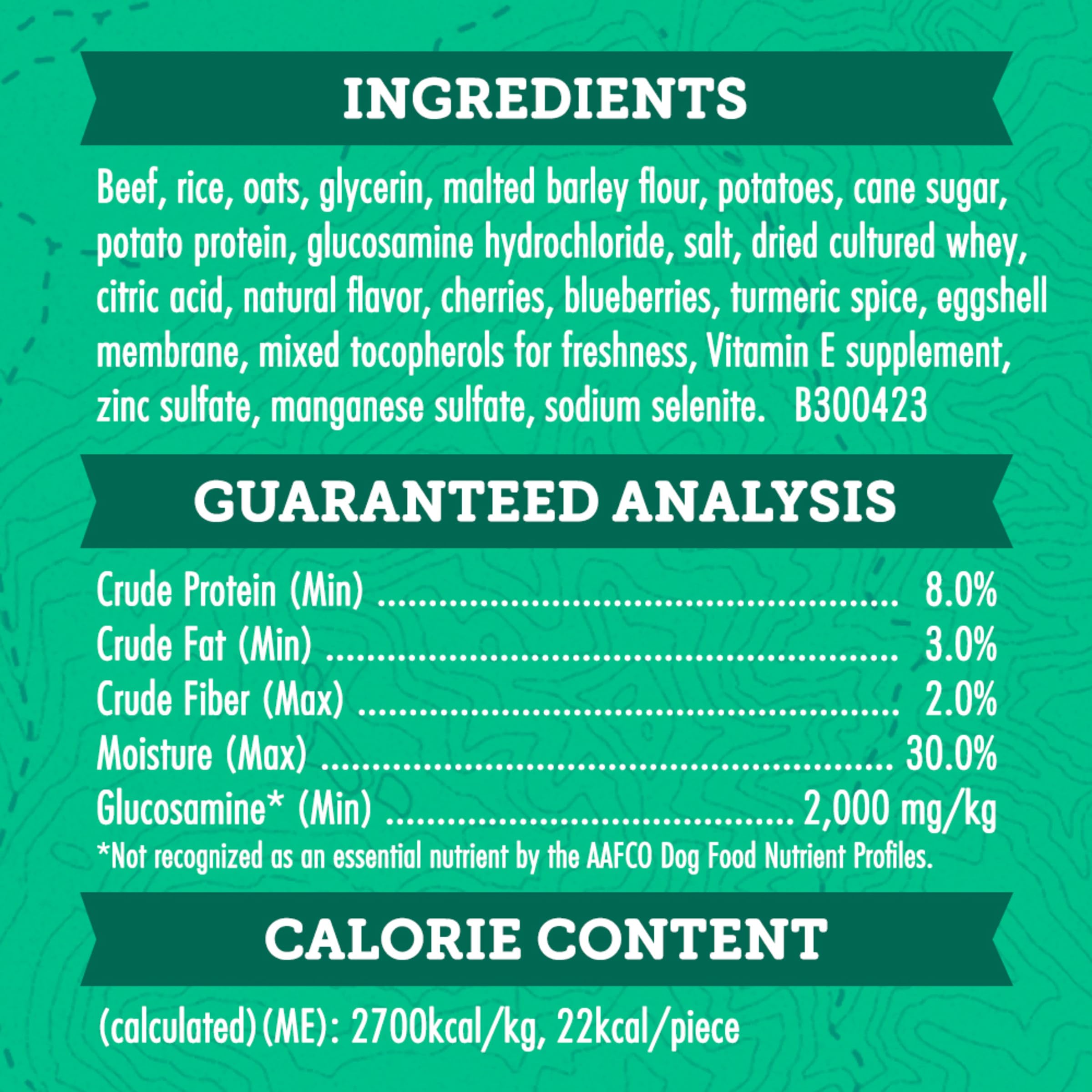 Zuke’s Hip and Joint resealable pouch for on-the-go snacks