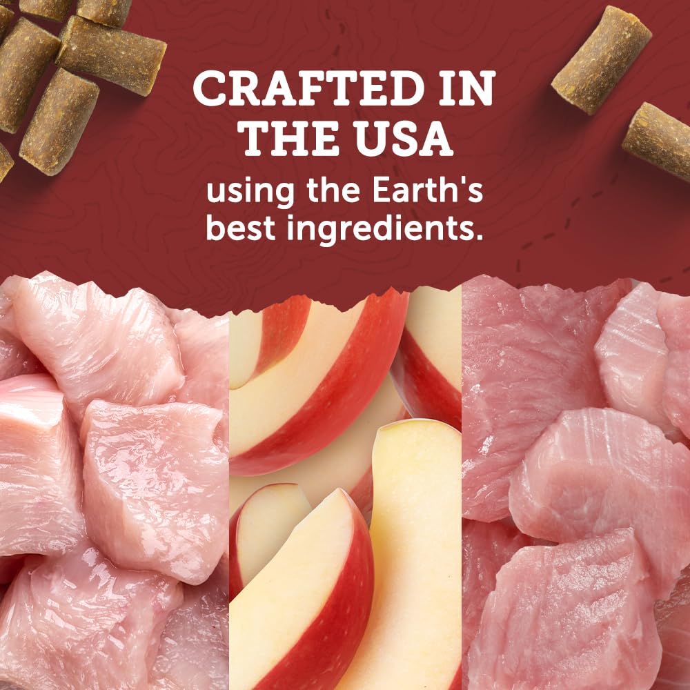 Zuke's Lil' Links soft sausage-treat image emphasizes chicken as the first ingredient.