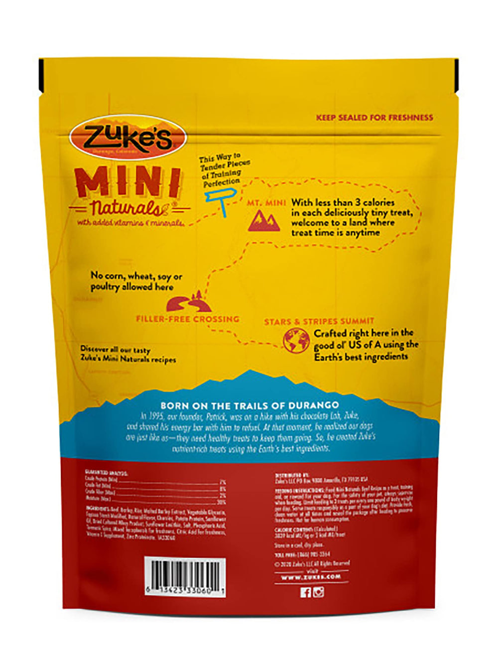Zuke's Mini Naturals cherries and rosemary provide natural flavors for dogs.